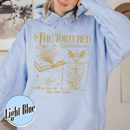 Book Lover Hoodie, the Tortured Readers Society Hoodie, the Tortured Poets Social Club