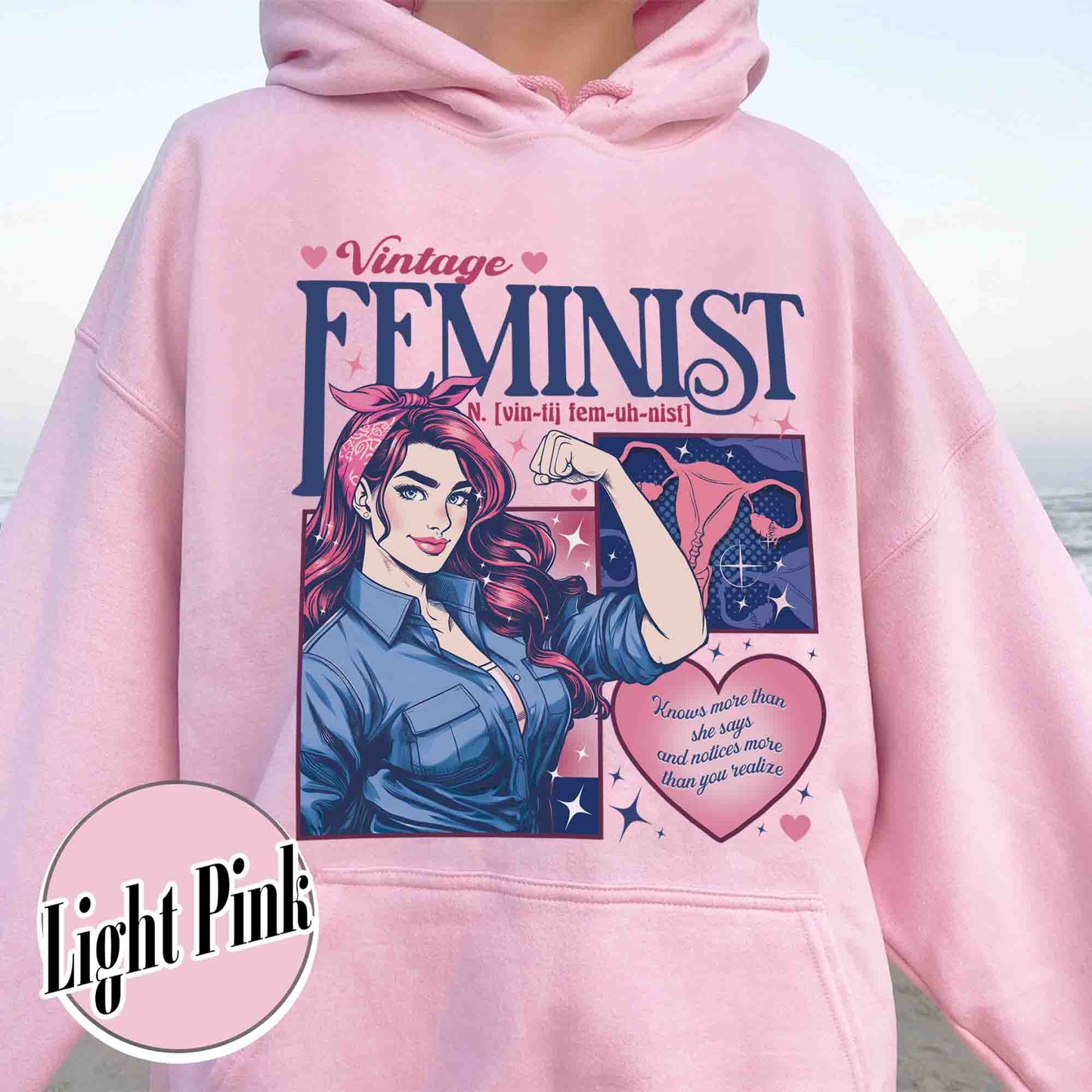 Feminist Hoodie, Empowered Women Hoodie, Equality Hoodie, Women Rights Hoodie
