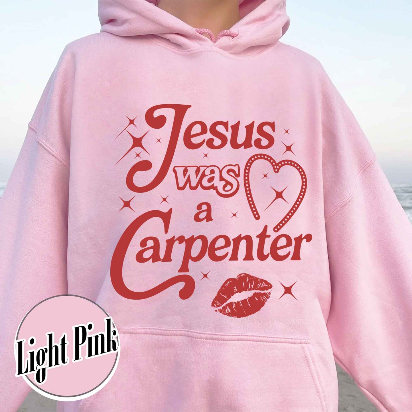 Jesus Was A Carpenter Hoodie, Festival Hoodie, Vintage Inspired Hoodie, Concert Hoodie, Soft Girl Aesthetic, Music Lover Gift