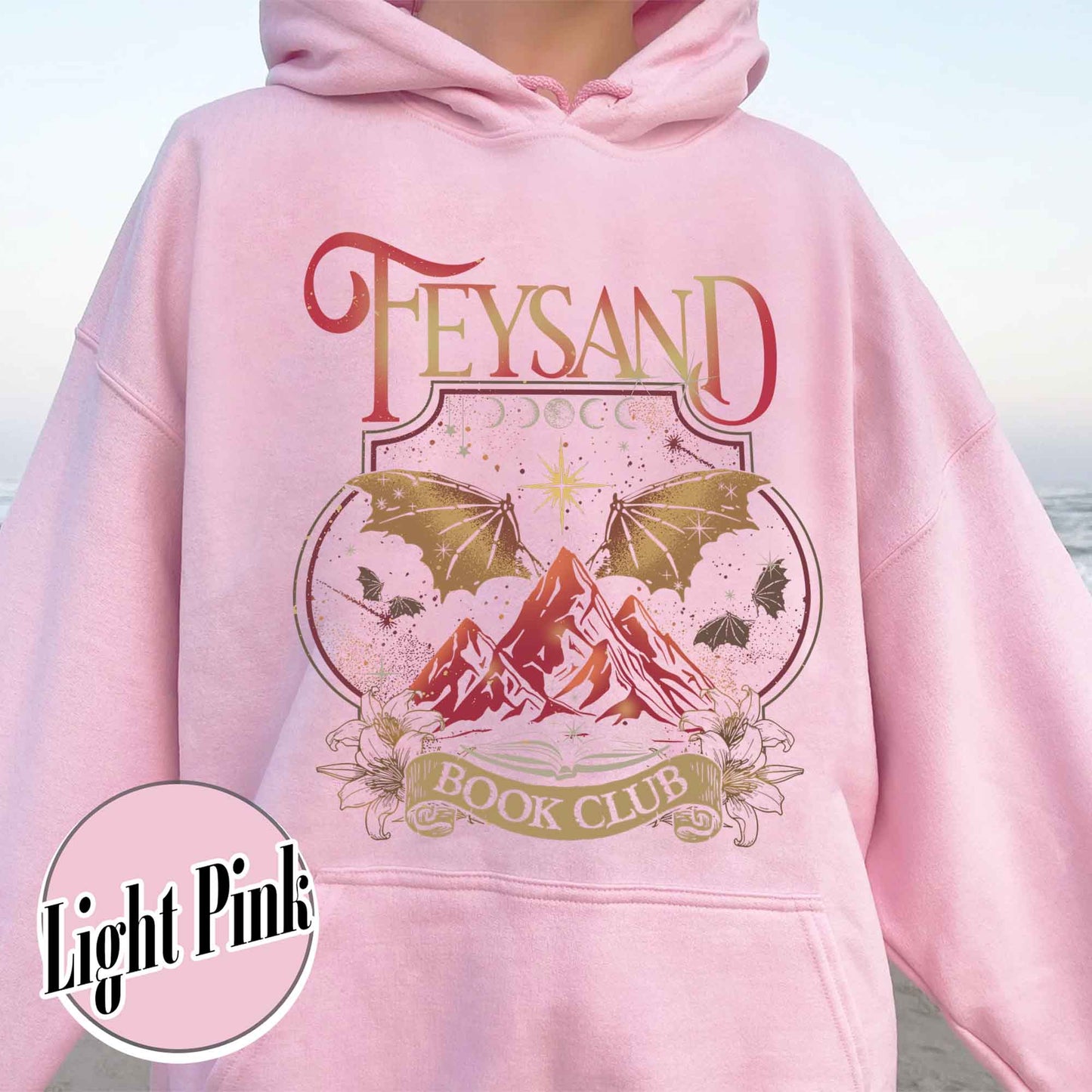 Rhys And Feyre Acotar Book Club Hoodie, Sjm, Velaris City Of Starlight Acotar Hoodie, The Night Court Hoodie, Court Of Dreams, Bookish Hoodie