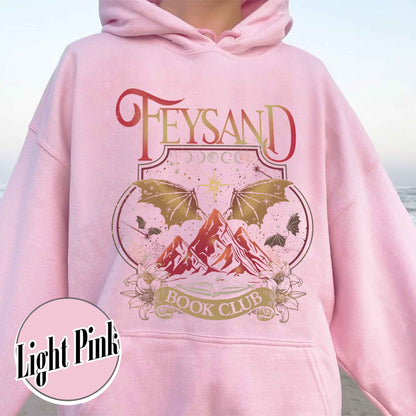 Rhys And Feyre Acotar Book Club Hoodie, Sjm, Velaris City Of Starlight Acotar Hoodie, The Night Court Hoodie, Court Of Dreams, Bookish Hoodie