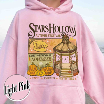 Bookish Hoodie, Stars Hollow Autumn Festival Hoodie, Where You Lead I Will Follow Hoodie