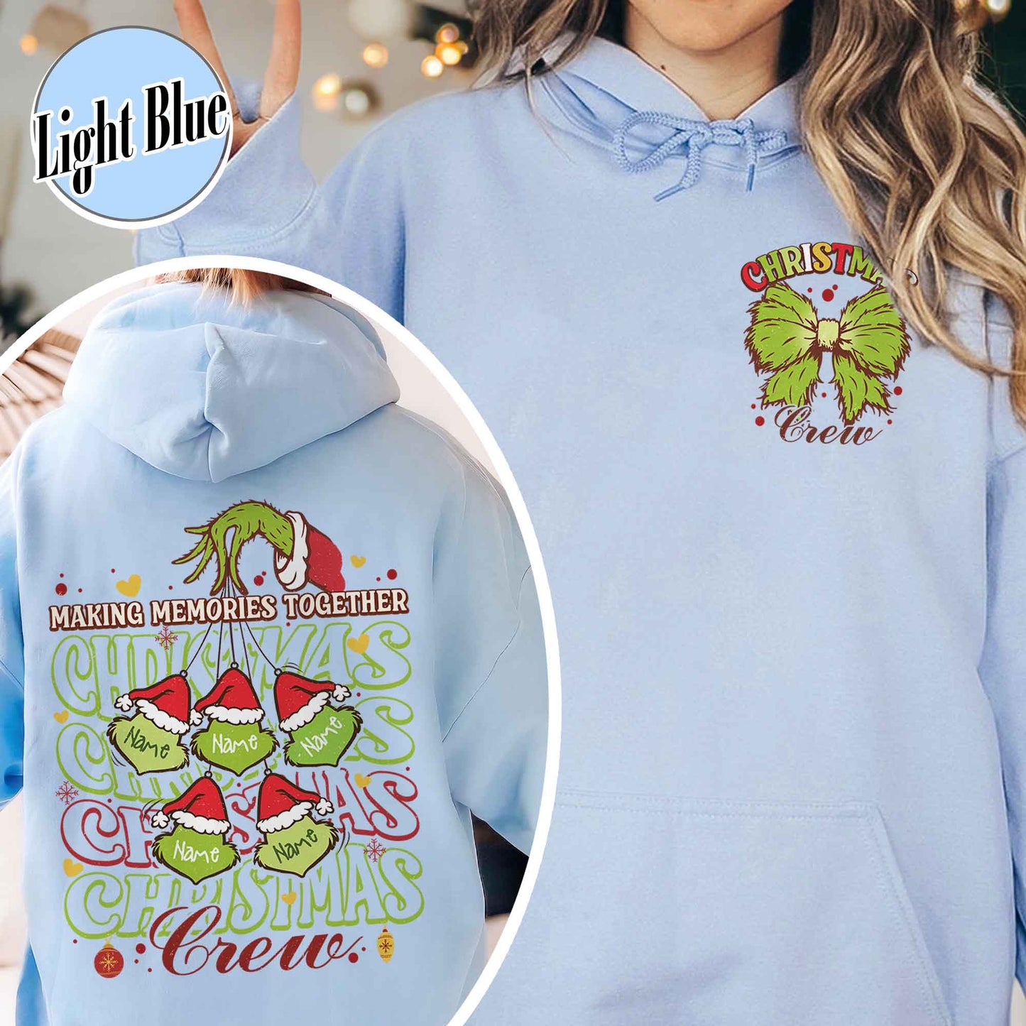 Family Christmas 2024 Making Memories Together Hoodie, Christmas Crew 2024 Hoodie, 2024 Family Christmas Hoodie, 2024 Family Christmas Pjs