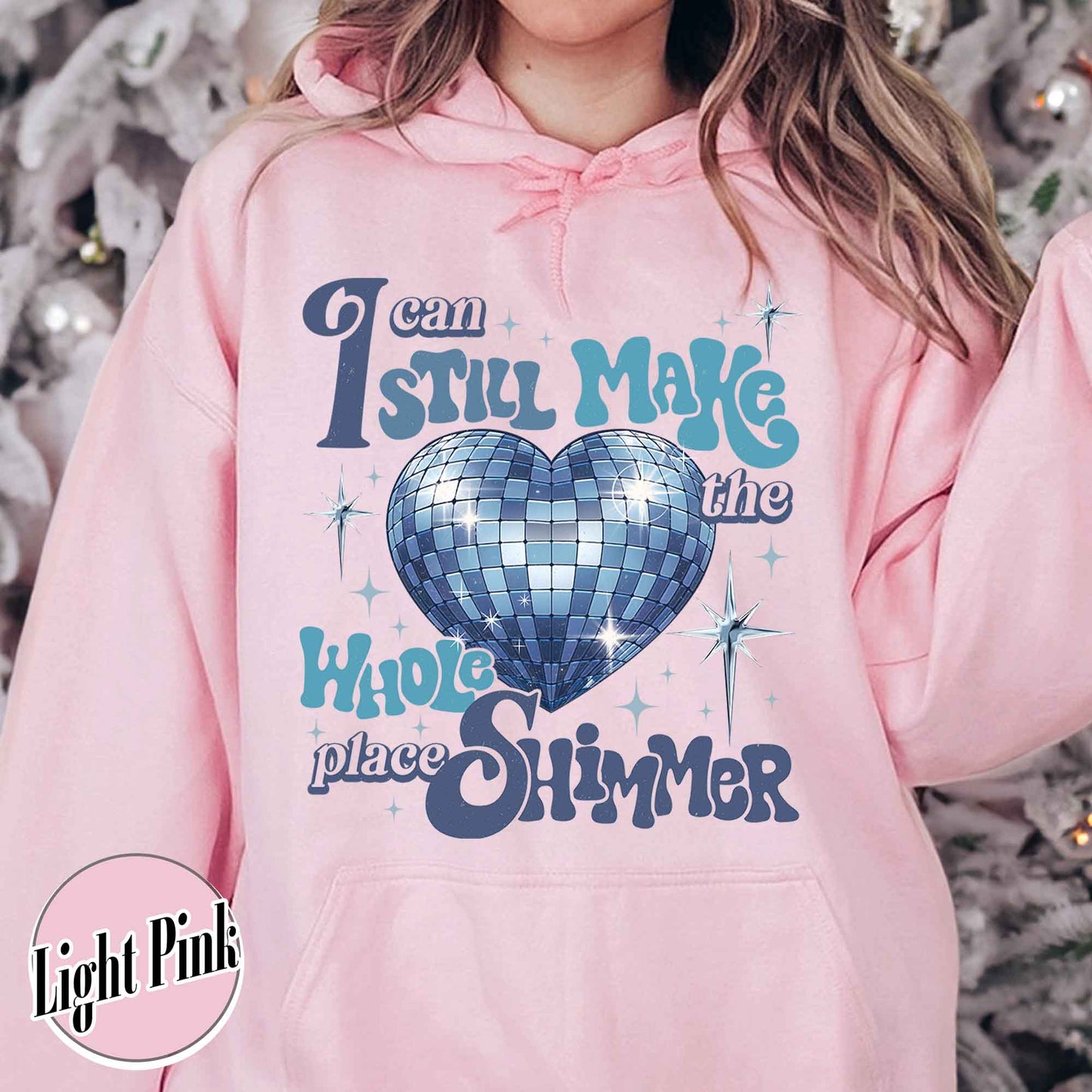 I Can Still Make the Whole Place Shimmer, Bejeweled Hoodie, Music Lover, Lover Lyrics Hoodie, Lover Album Hoodie, Gift for Her, Soft Girl Aesthetic