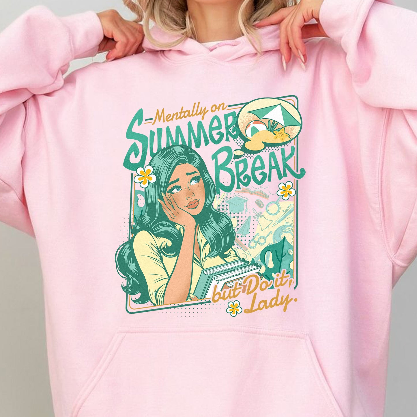 Do It Lady Hoodie, Funny Viral Meme Hoodie, Hoodie Humor Top, Retro Parody Hoodie, TikTok Trend Hoodie, Funny Gift for Women