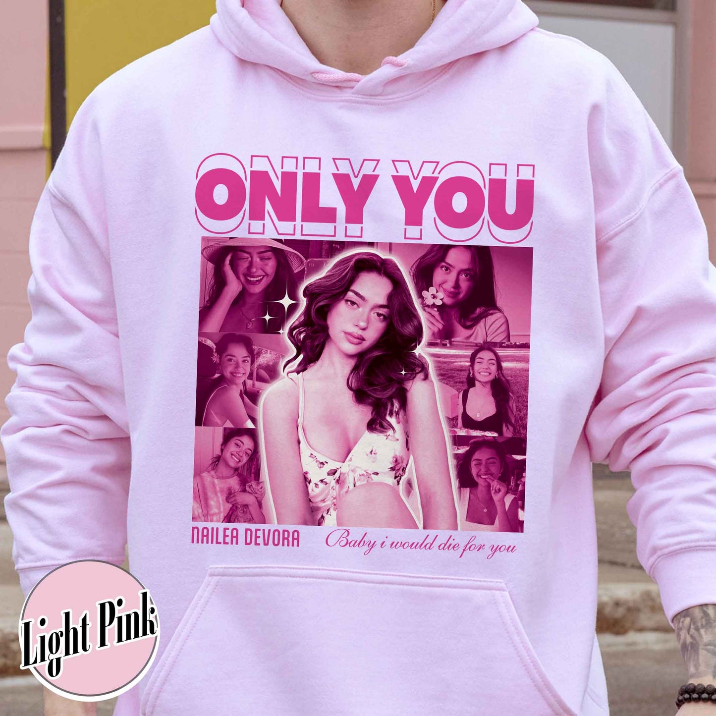 Valentine’s Day Hoodie, Only You Photo Custom Hoodie, Custom Hoodie With Picture for Boyfriend
