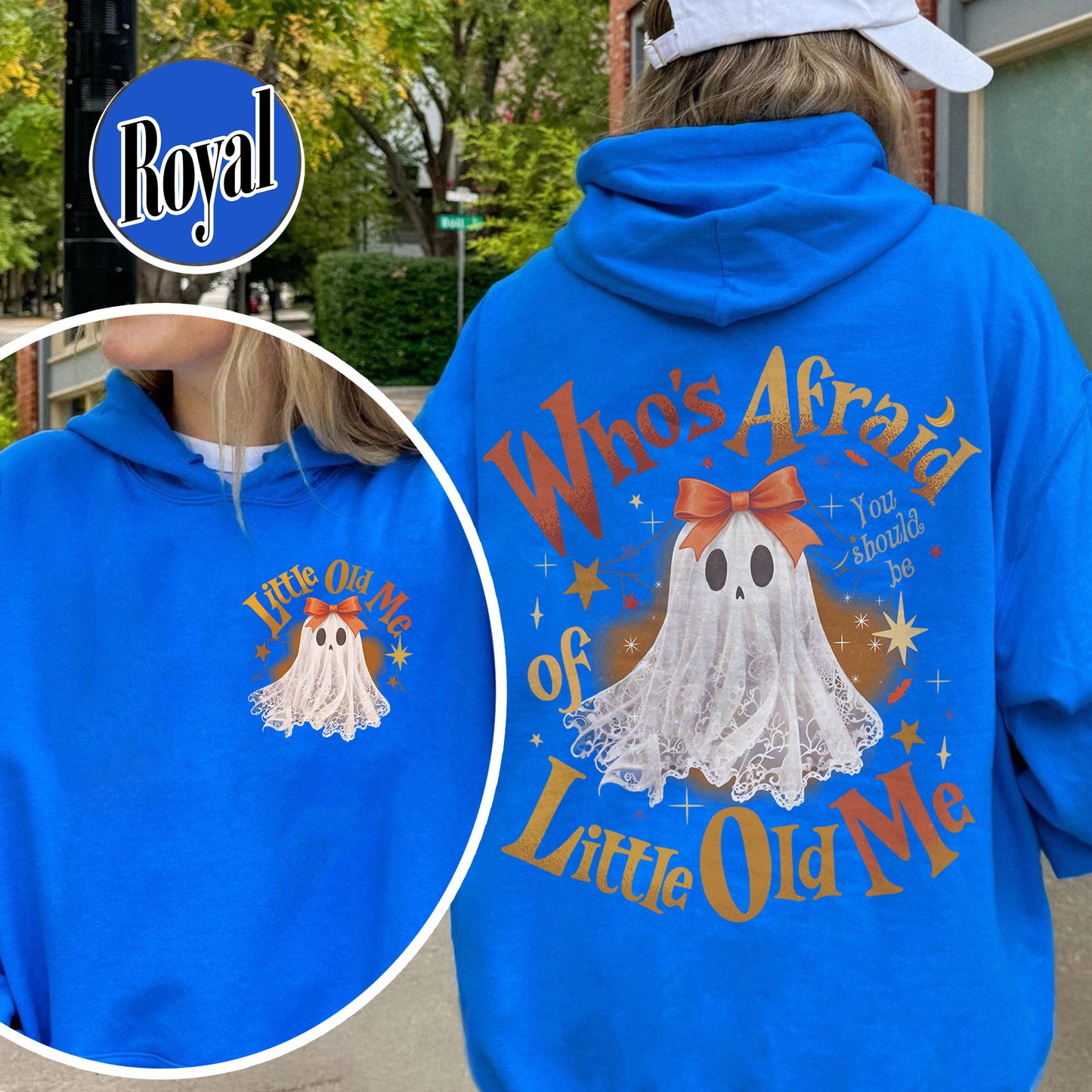 Halloween Ghost Hoodie, Whos Afraid of Little Old Me Hoodie, Will You Should Be Hoodie
