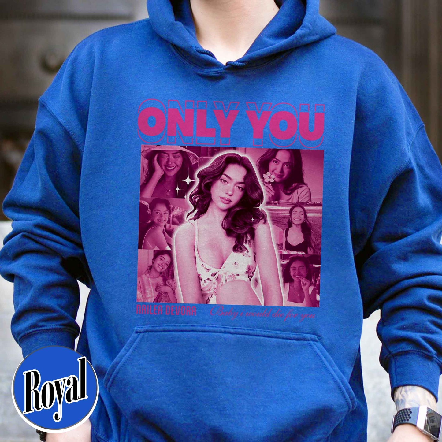 Valentine’s Day Hoodie, Only You Photo Custom Hoodie, Custom Hoodie With Picture for Boyfriend