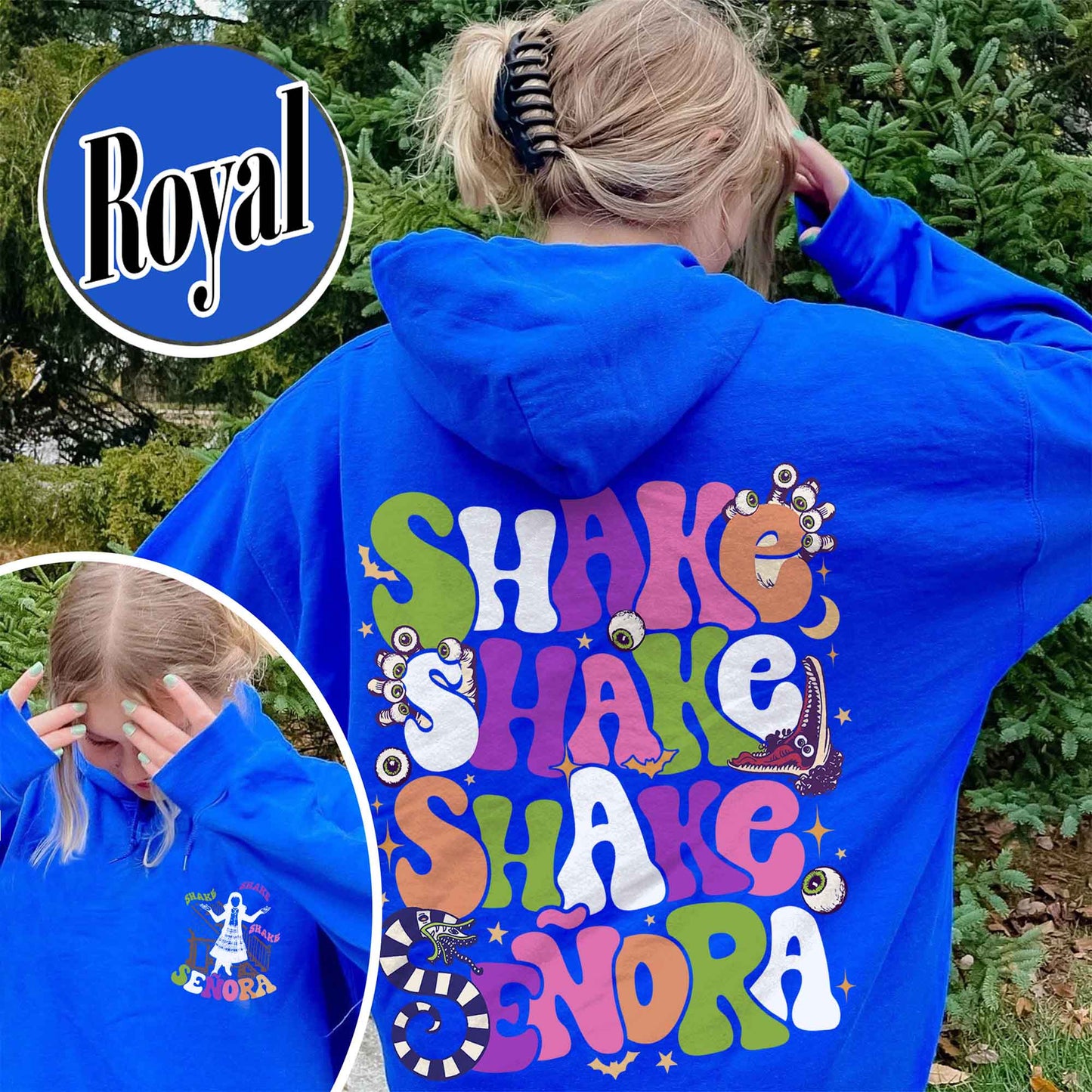 Funny Halloween Movie Hoodie, Shake Shake Shake Señora Hoodie