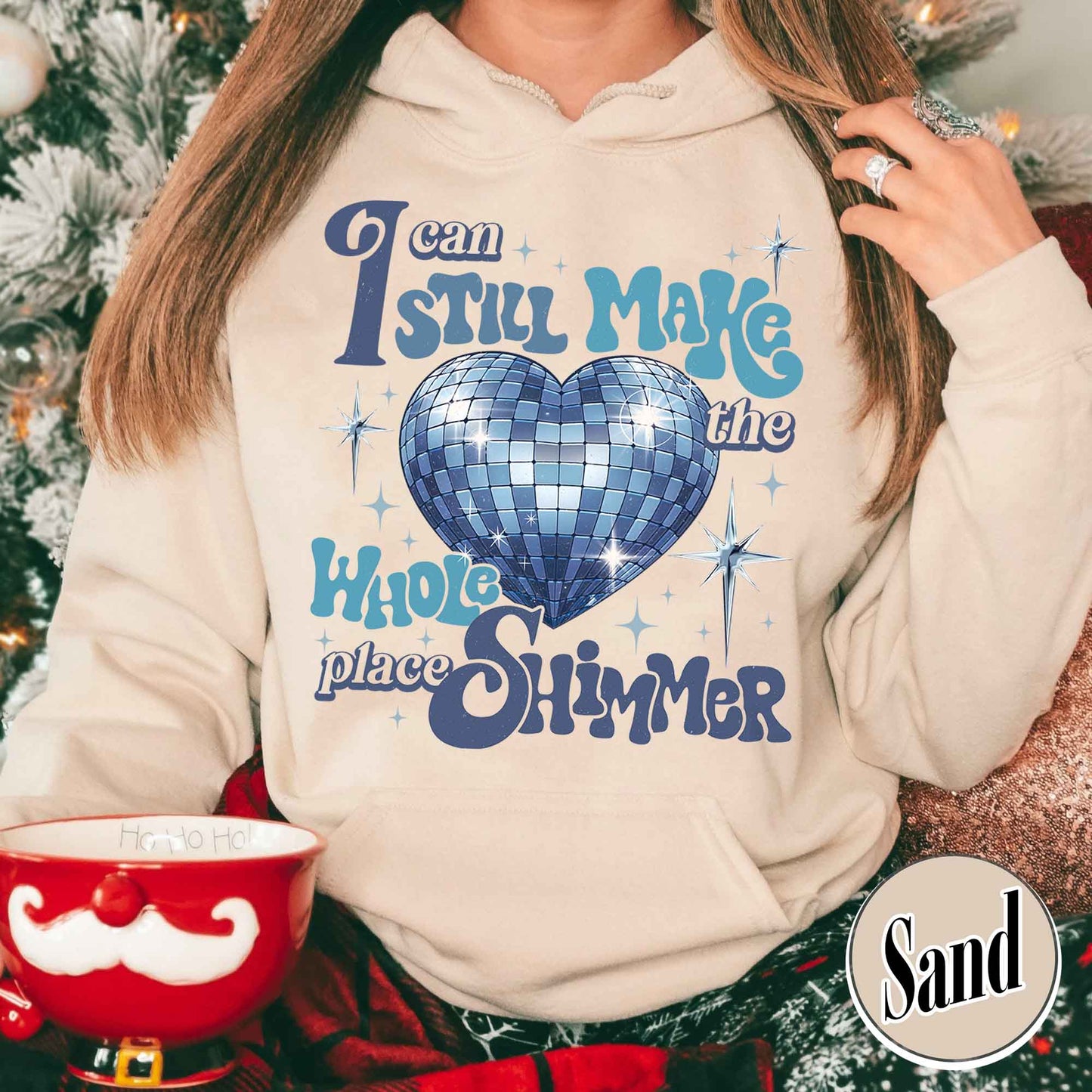 I Can Still Make the Whole Place Shimmer, Bejeweled Hoodie, Music Lover, Lover Lyrics Hoodie, Lover Album Hoodie, Gift for Her, Soft Girl Aesthetic