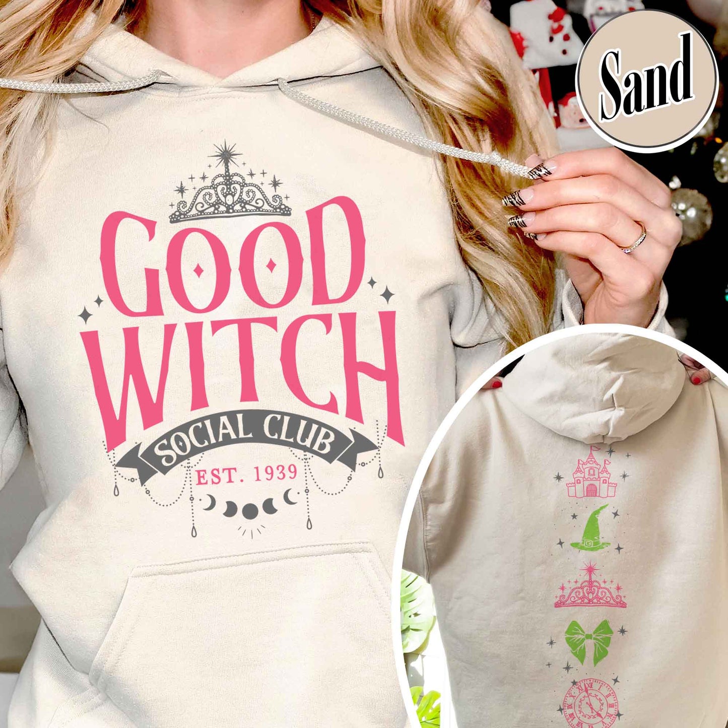 Good Witch Bad Witch Hoodie,Good Witch Social Club,Good Witch Hoodie,Bad Witch Hoodie, Besties Fall Shirt,Besties Witch Shirt