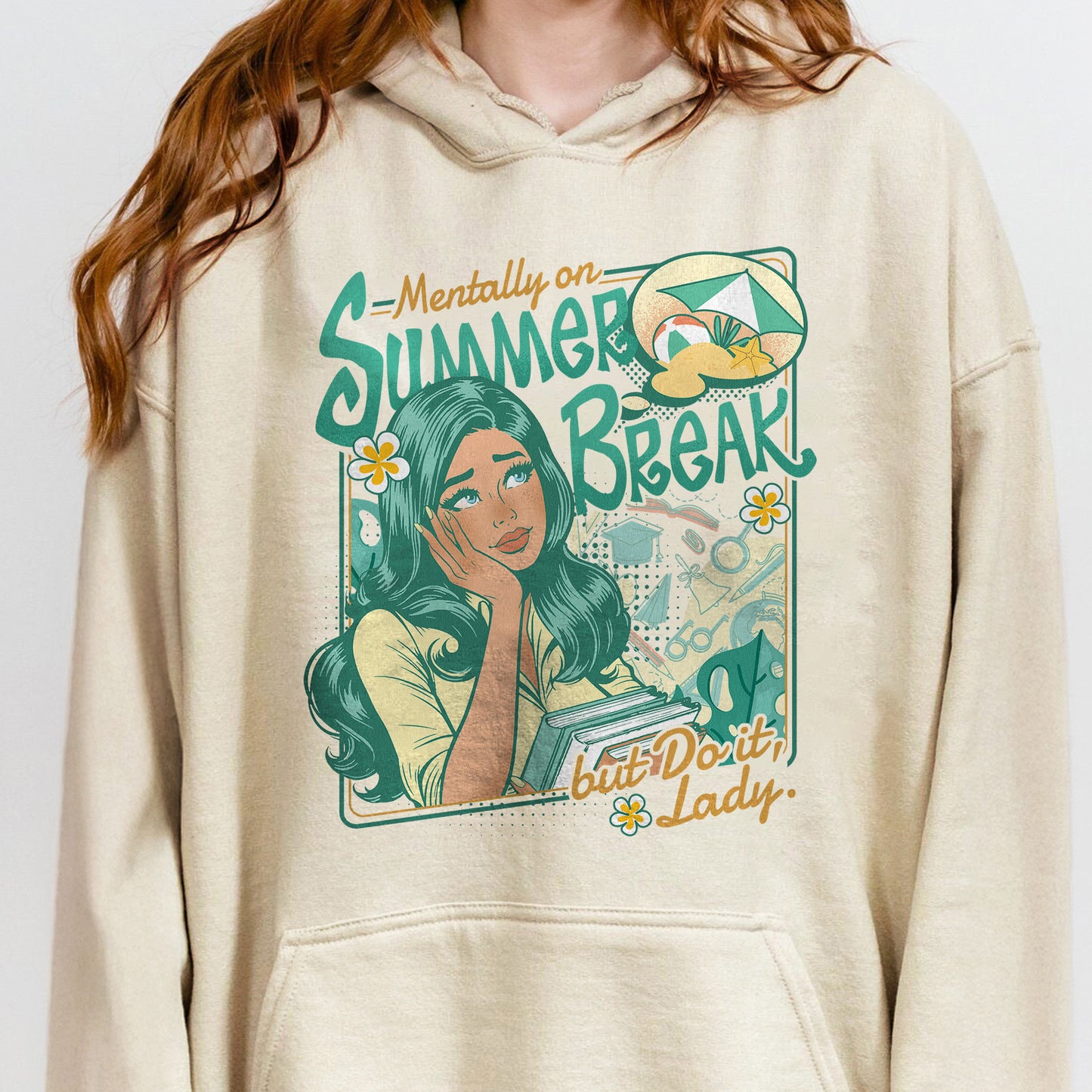 Do It Lady Hoodie, Funny Viral Meme Hoodie, Hoodie Humor Top, Retro Parody Hoodie, TikTok Trend Hoodie, Funny Gift for Women