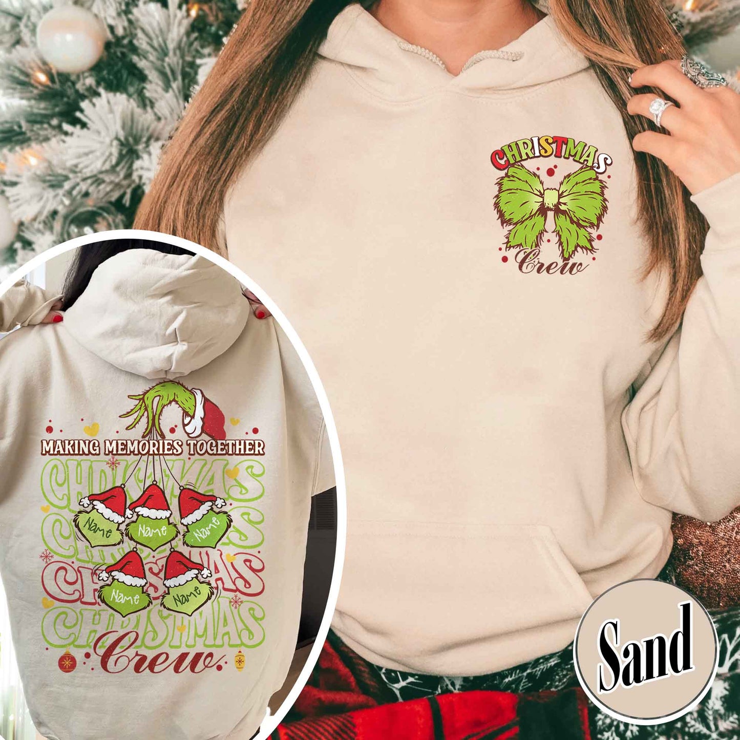 Family Christmas 2024 Making Memories Together Hoodie, Christmas Crew 2024 Hoodie, 2024 Family Christmas Hoodie, 2024 Family Christmas Pjs