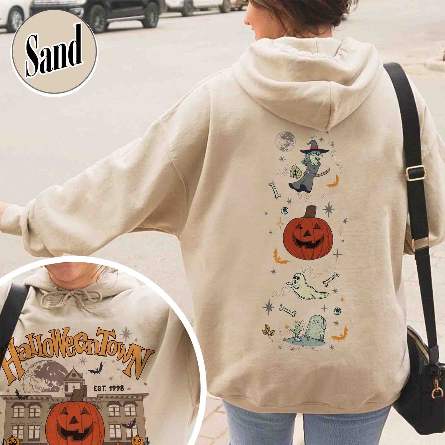 Halloween Hoodie, Halloweentown Est 1998 Hoodie, Halloweentown University Hoodie