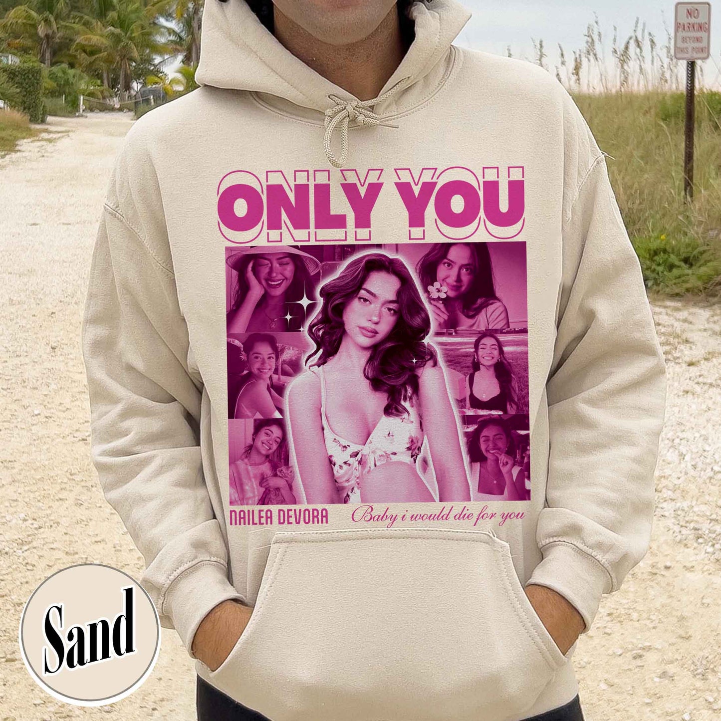 Valentine’s Day Hoodie, Only You Photo Custom Hoodie, Custom Hoodie With Picture for Boyfriend