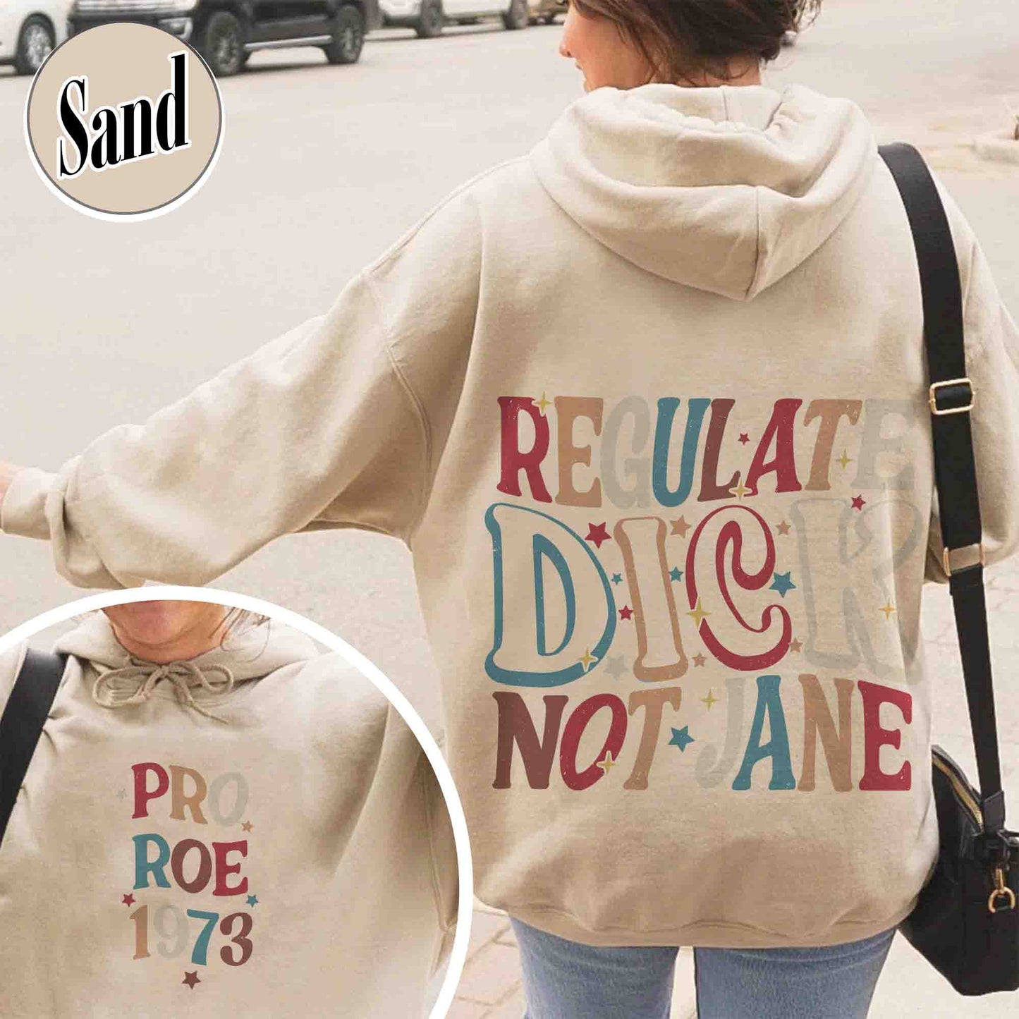 Feminism Hoodie, Regulate Dick Not Jane Hoodie, Reproductive Rights, Roe v Wade Hoodie, Abortion Rights