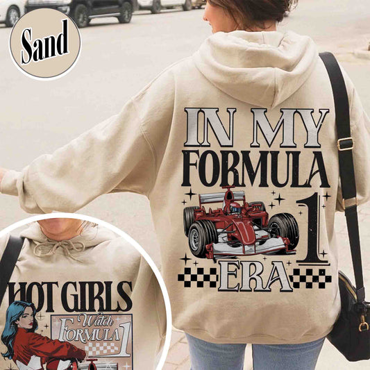 Trending Hoodie, Hot Girls Watch F1 Hoodie, Sundays Are for Formula One Hoodie, F1 Car Hoodie