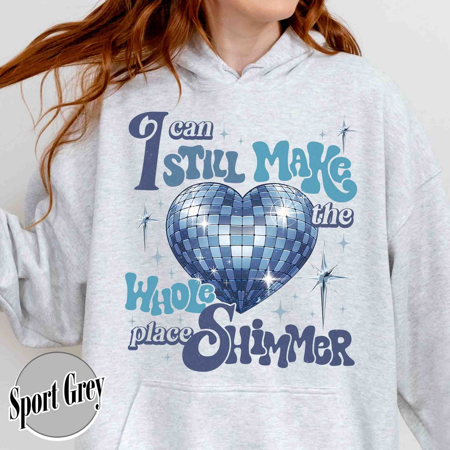 I Can Still Make the Whole Place Shimmer, Bejeweled Hoodie, Music Lover, Lover Lyrics Hoodie, Lover Album Hoodie, Gift for Her, Soft Girl Aesthetic