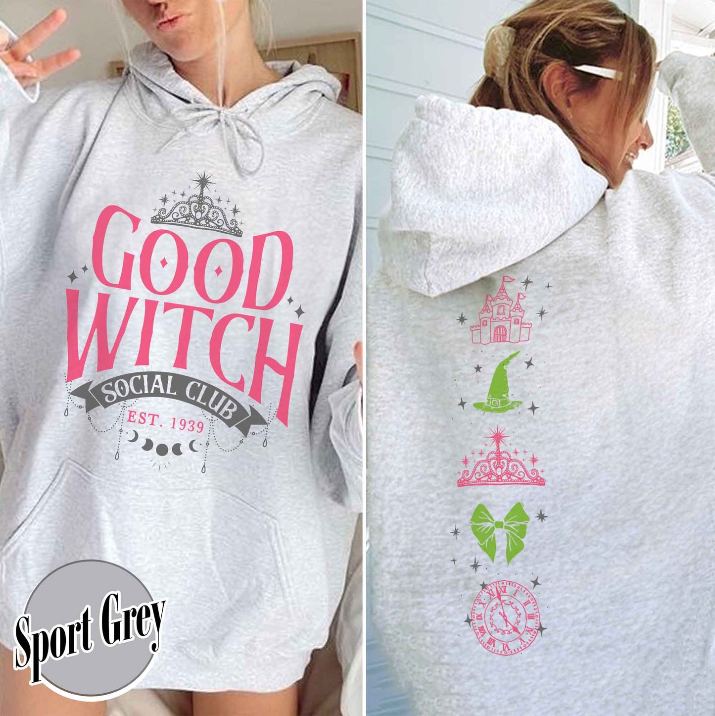 Good Witch Bad Witch Hoodie,Good Witch Social Club,Good Witch Hoodie,Bad Witch Hoodie, Besties Fall Shirt,Besties Witch Shirt