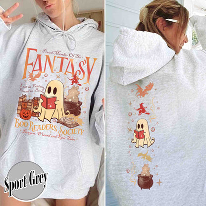 Bookish Hoodie, Fantasy Reader Hoodie, Boo Readers Society Hoodie, Fantasy Dragon Hoodie