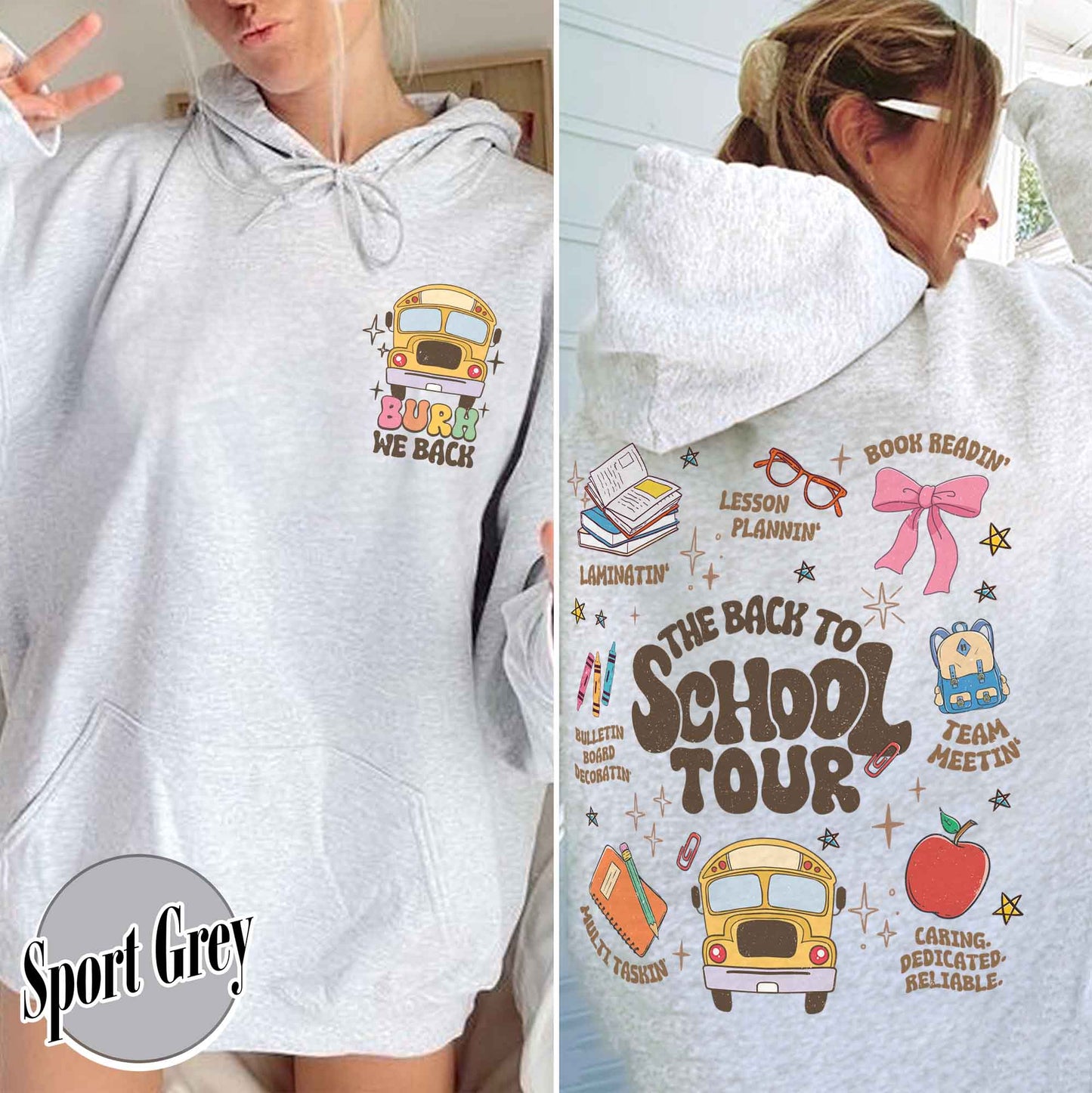Bruh We Are Back Hoodie, Teacher Hoodie, Love My Students, Back to School Hoodie, Coquette Teacher, Teach Love Inspire, Teacher Gift