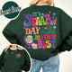 Teacher Sweatshirt, It’s Staar Day Don’t Stress Do Your Best Sweatshirt, Custom Teacher Test Day Sweatshirt
