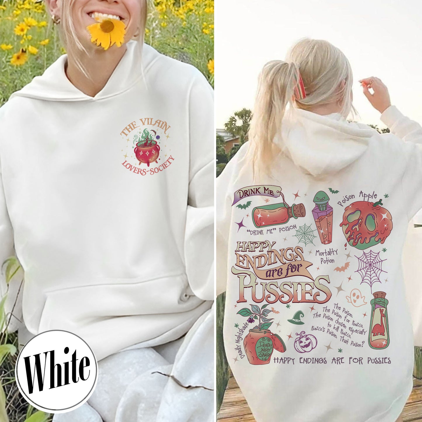 Halloween Hoodie, Pick Your Poison Hoodie, Villain Hoodie, Kuzco Poison Hoodie, Poison Apple Hoodie