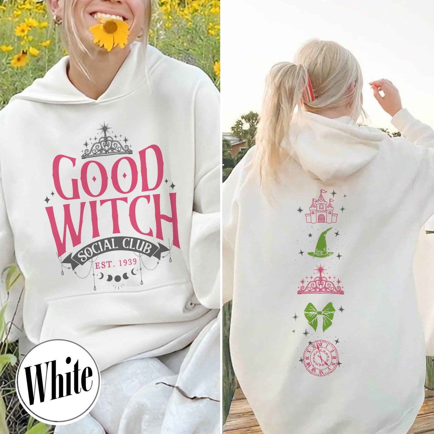 Good Witch Bad Witch Hoodie,Good Witch Social Club,Good Witch Hoodie,Bad Witch Hoodie, Besties Fall Shirt,Besties Witch Shirt