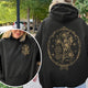 God’s Still Working – Vintage Botanical Faith & Psalm 138:8 Illustration Hoodie