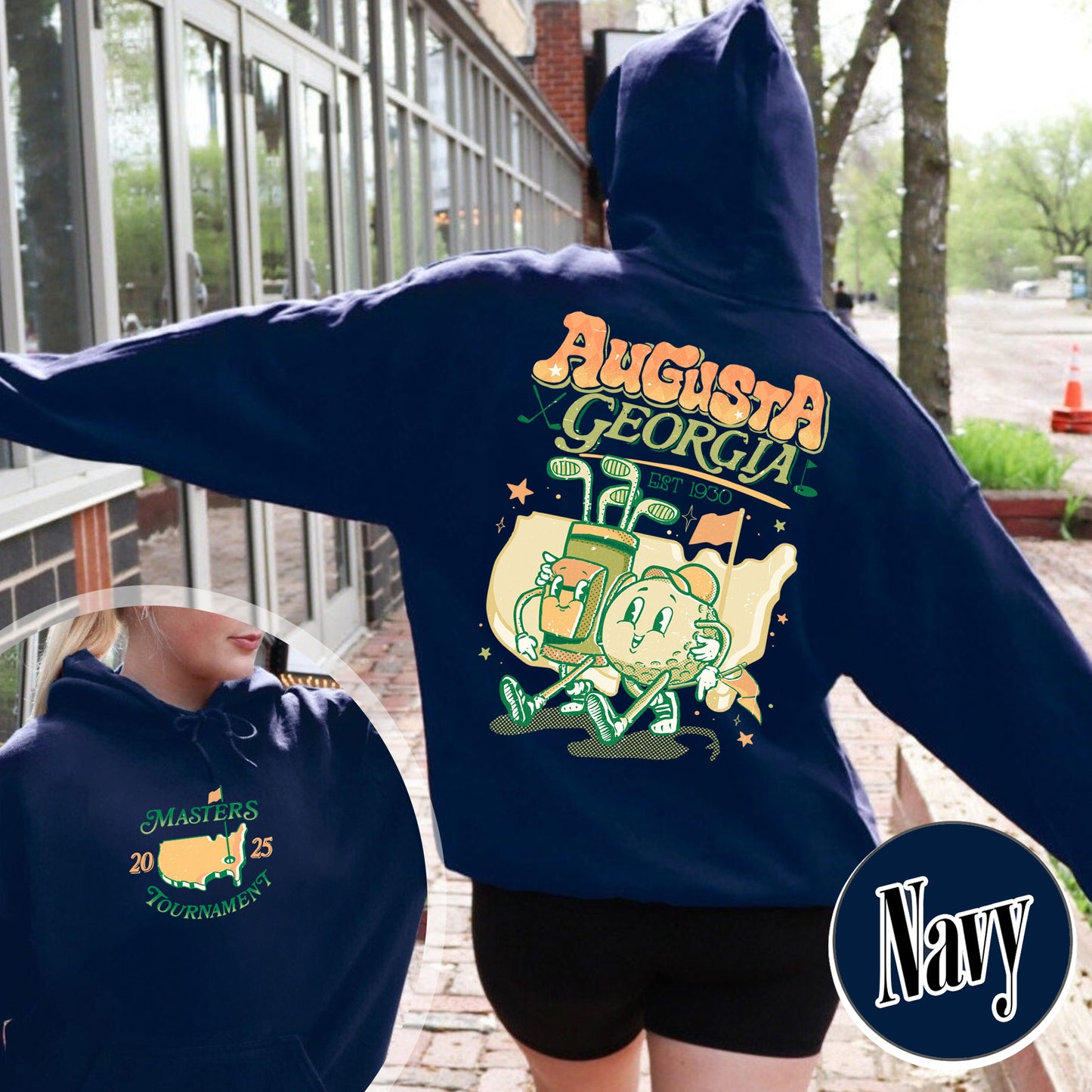 The Masters Golf Hoodie, Masters Golf Hoodie, Vintage Golf Hoodie