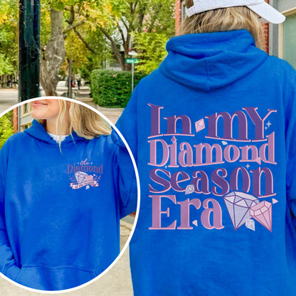 In My Diamond Season Era, Bridgerton Inspired Regency Aesthetic for Book Lover Hoodie