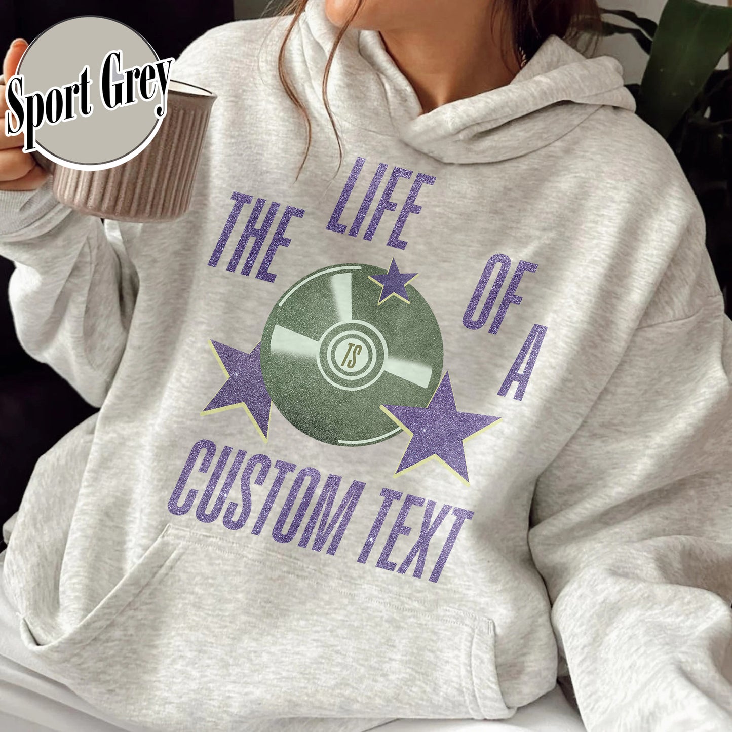 The Life Of A Custom Hoodie, Personalized Hoodie, Showgirl Hoodie, Retro Concert Top, Gift for Her, Custom Hoodie