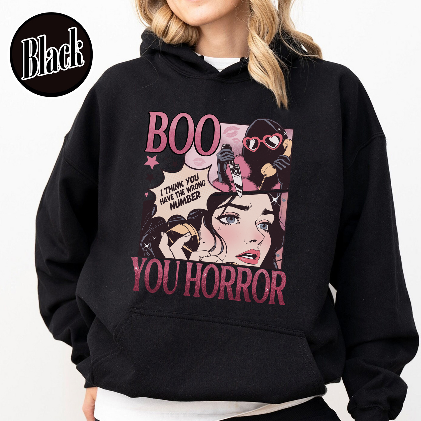 Halloween Hoodie, Boo Your Horror Halloween Hoodie, Horror Hoodie, Halloween Gift, Stay Spooky Hoodie