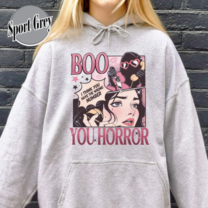 Halloween Hoodie, Boo Your Horror Halloween Hoodie, Horror Hoodie, Halloween Gift, Stay Spooky Hoodie