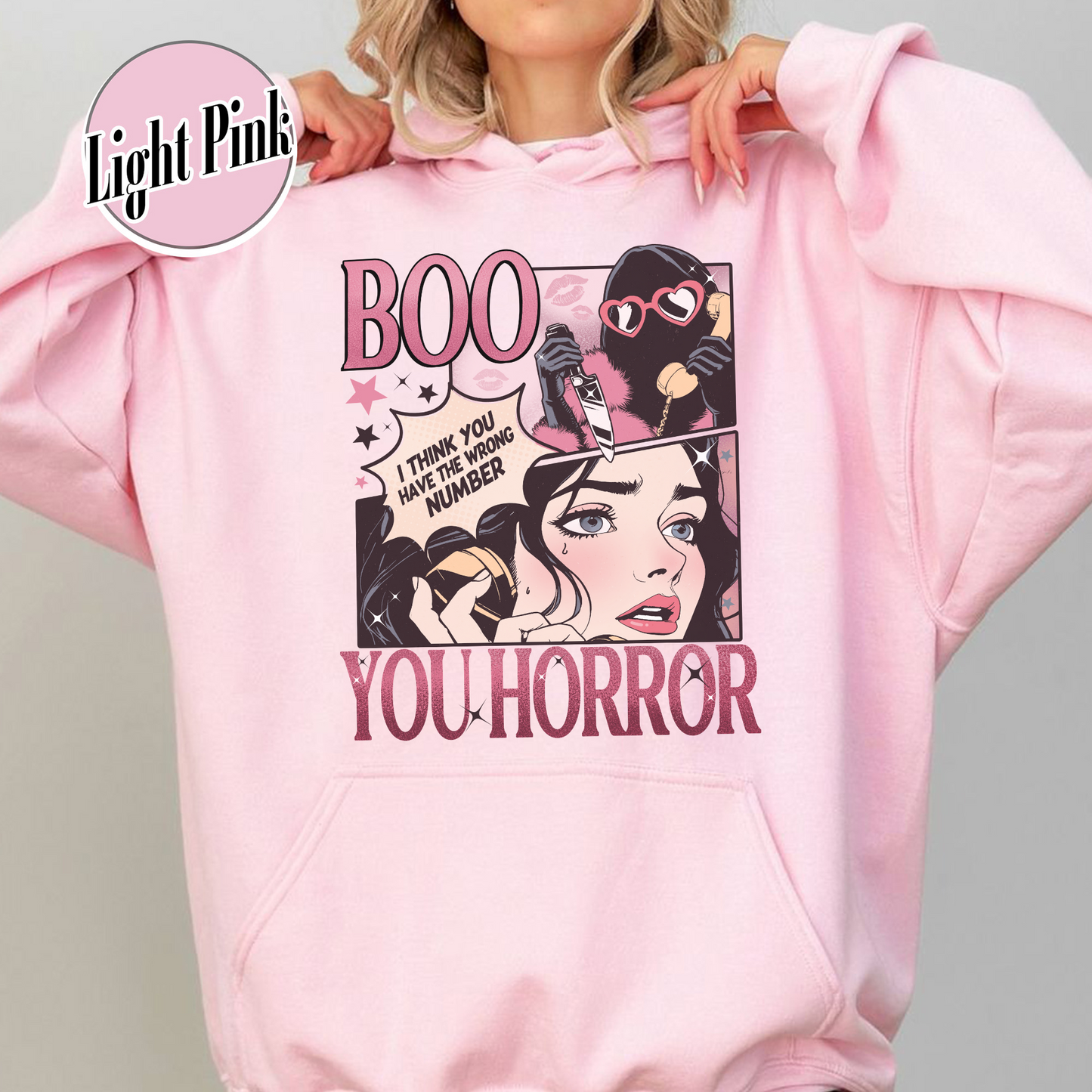 Halloween Hoodie, Boo Your Horror Halloween Hoodie, Horror Hoodie, Halloween Gift, Stay Spooky Hoodie