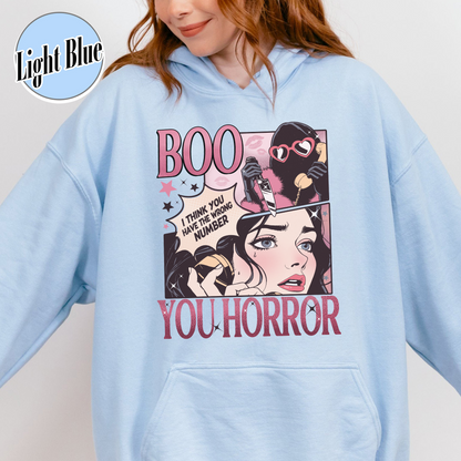Halloween Hoodie, Boo Your Horror Halloween Hoodie, Horror Hoodie, Halloween Gift, Stay Spooky Hoodie