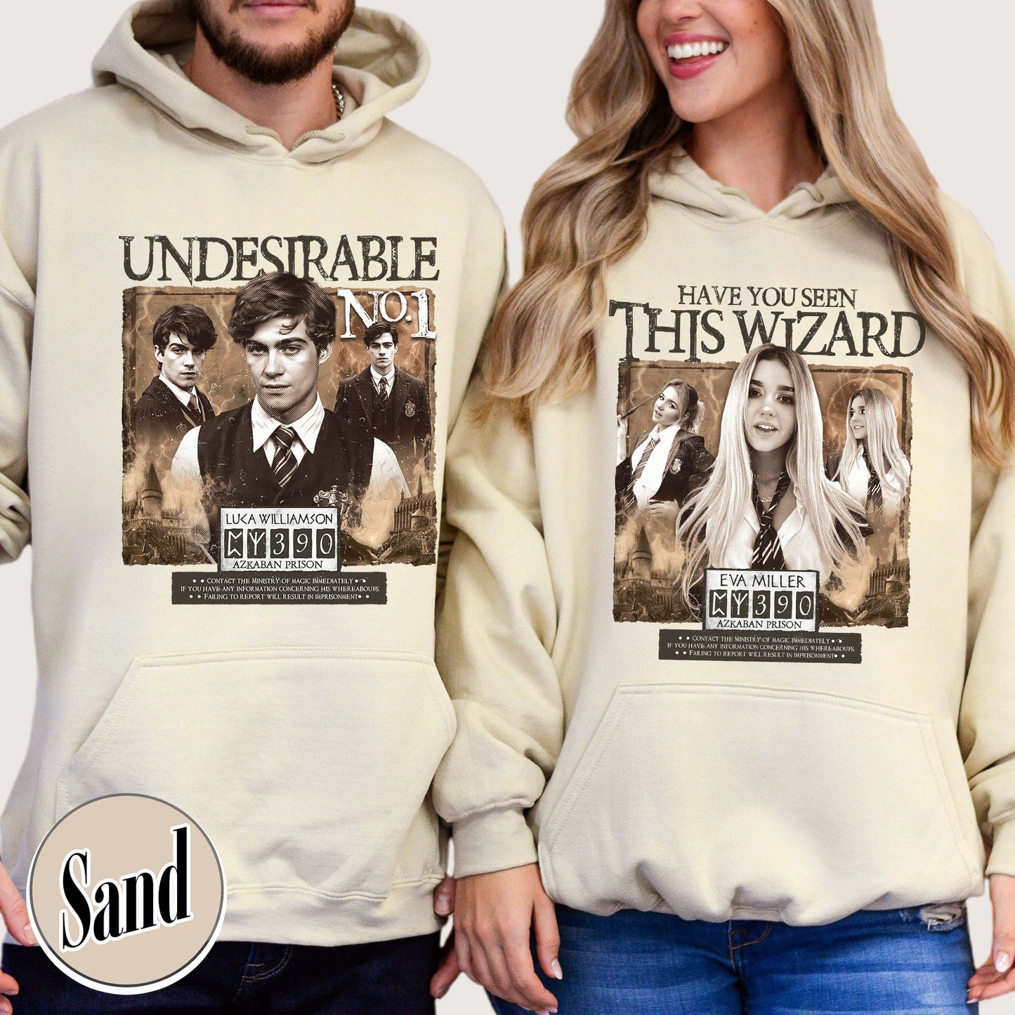 Harry Potter Inspired Hoodie, Personalize Photo Wizard Hoodie, Have You Seen This Wizard Hoodie