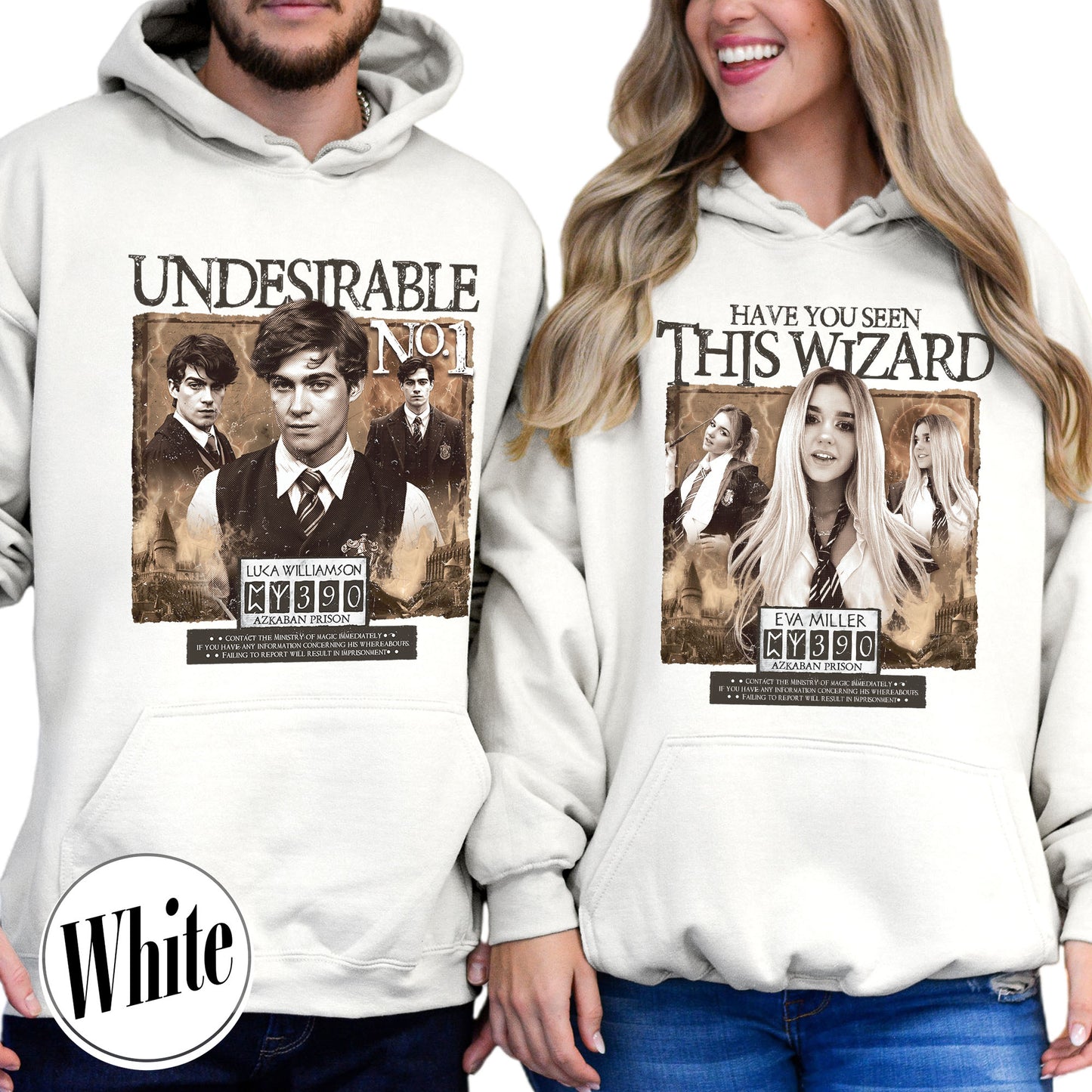 Harry Potter Inspired Hoodie, Personalize Photo Wizard Hoodie, Have You Seen This Wizard Hoodie