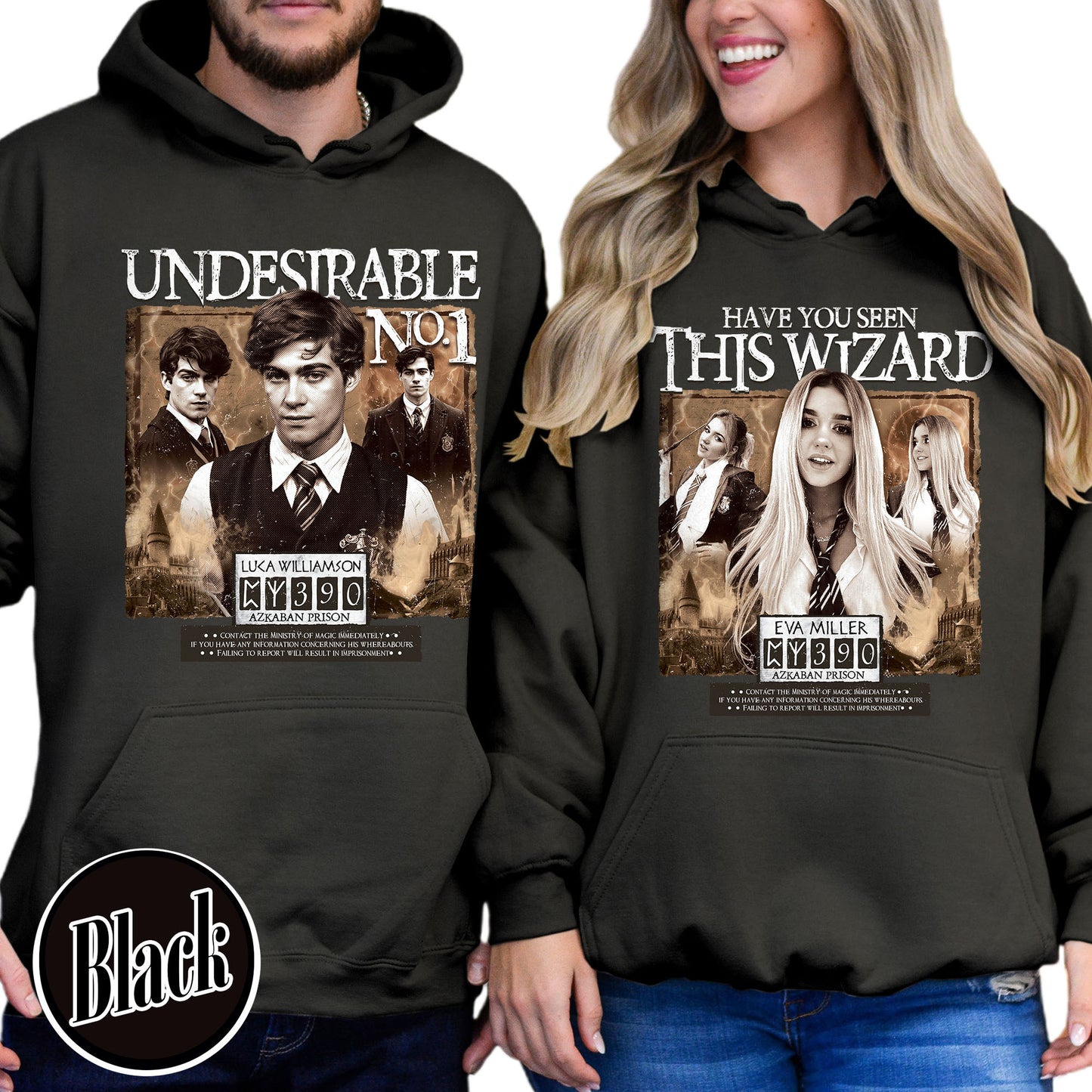 Harry Potter Inspired Hoodie, Personalize Photo Wizard Hoodie, Have You Seen This Wizard Hoodie
