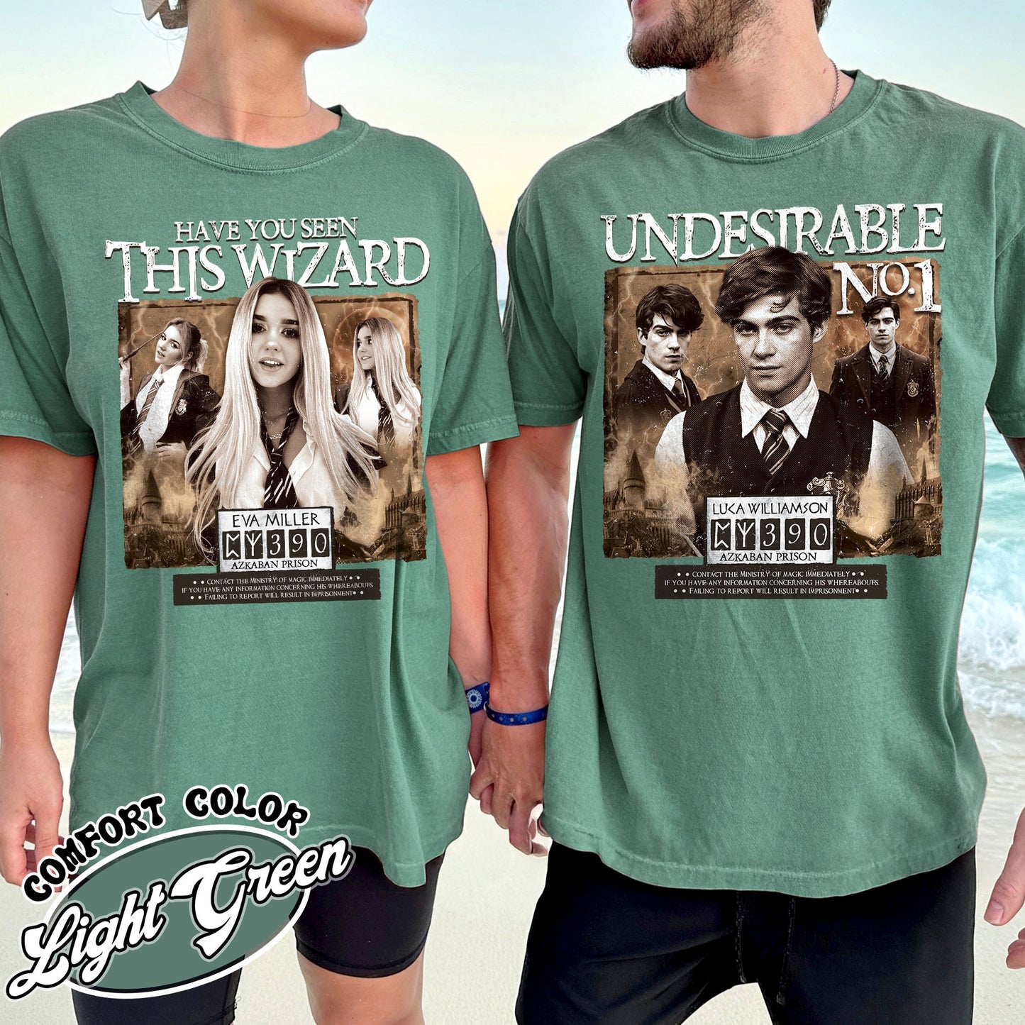 Harry Potter Inspired Comfort Color Shirt, Personalize Photo Wizard shirt, Have You Seen This Wizard Shirt