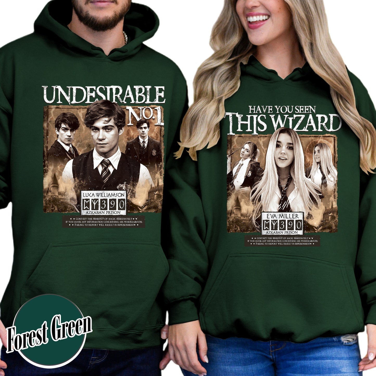 Harry Potter Inspired Hoodie, Personalize Photo Wizard Hoodie, Have You Seen This Wizard Hoodie