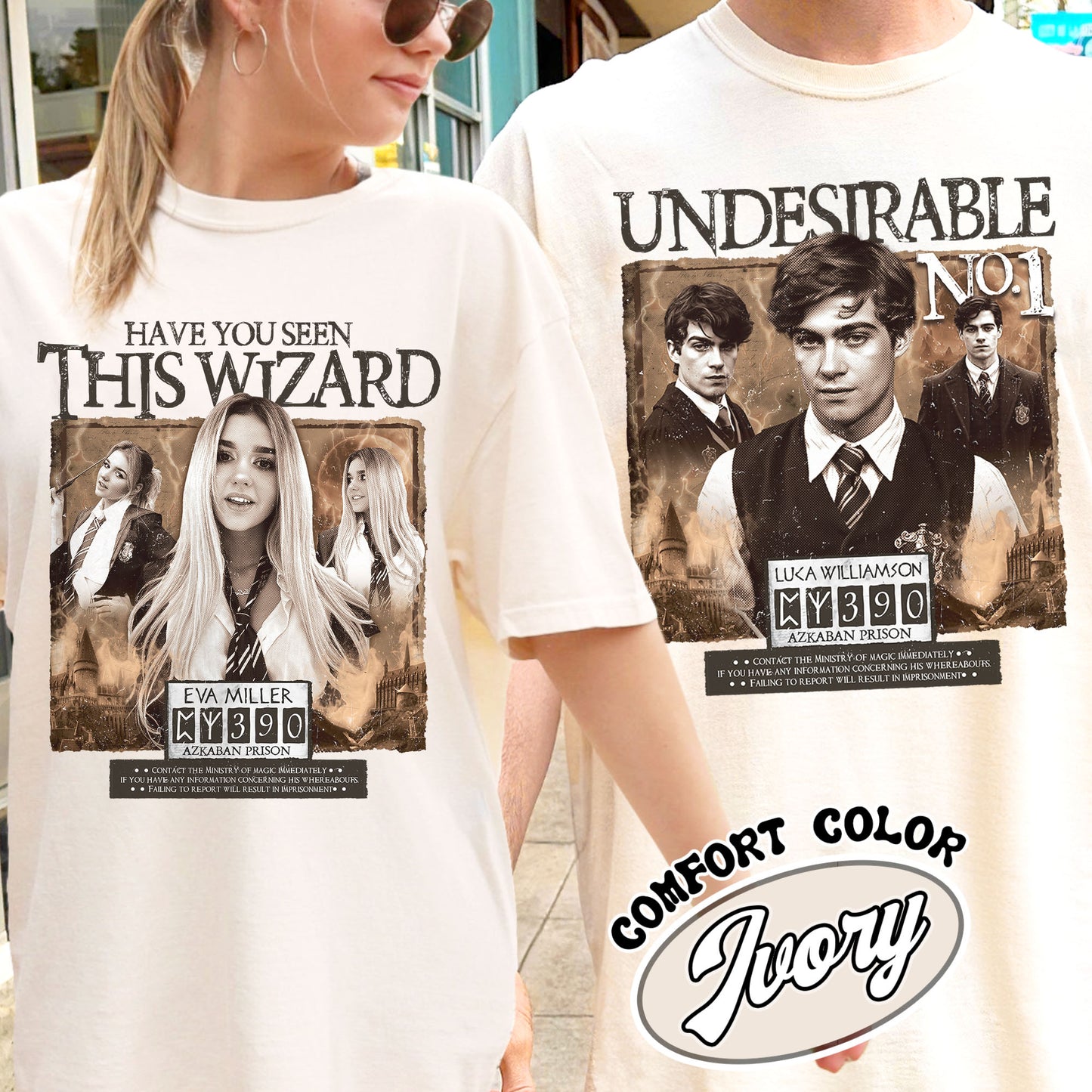 Harry Potter Inspired Comfort Color Shirt, Personalize Photo Wizard shirt, Have You Seen This Wizard Shirt