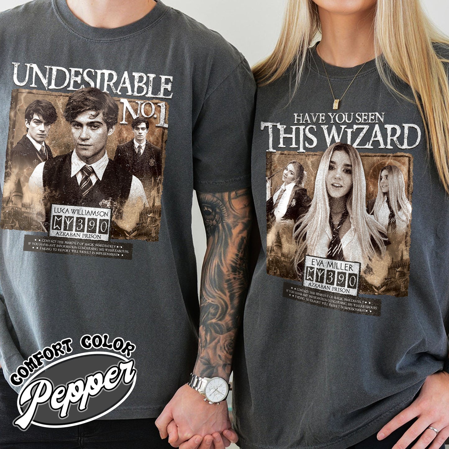 Harry Potter Inspired Comfort Color Shirt, Personalize Photo Wizard shirt, Have You Seen This Wizard Shirt