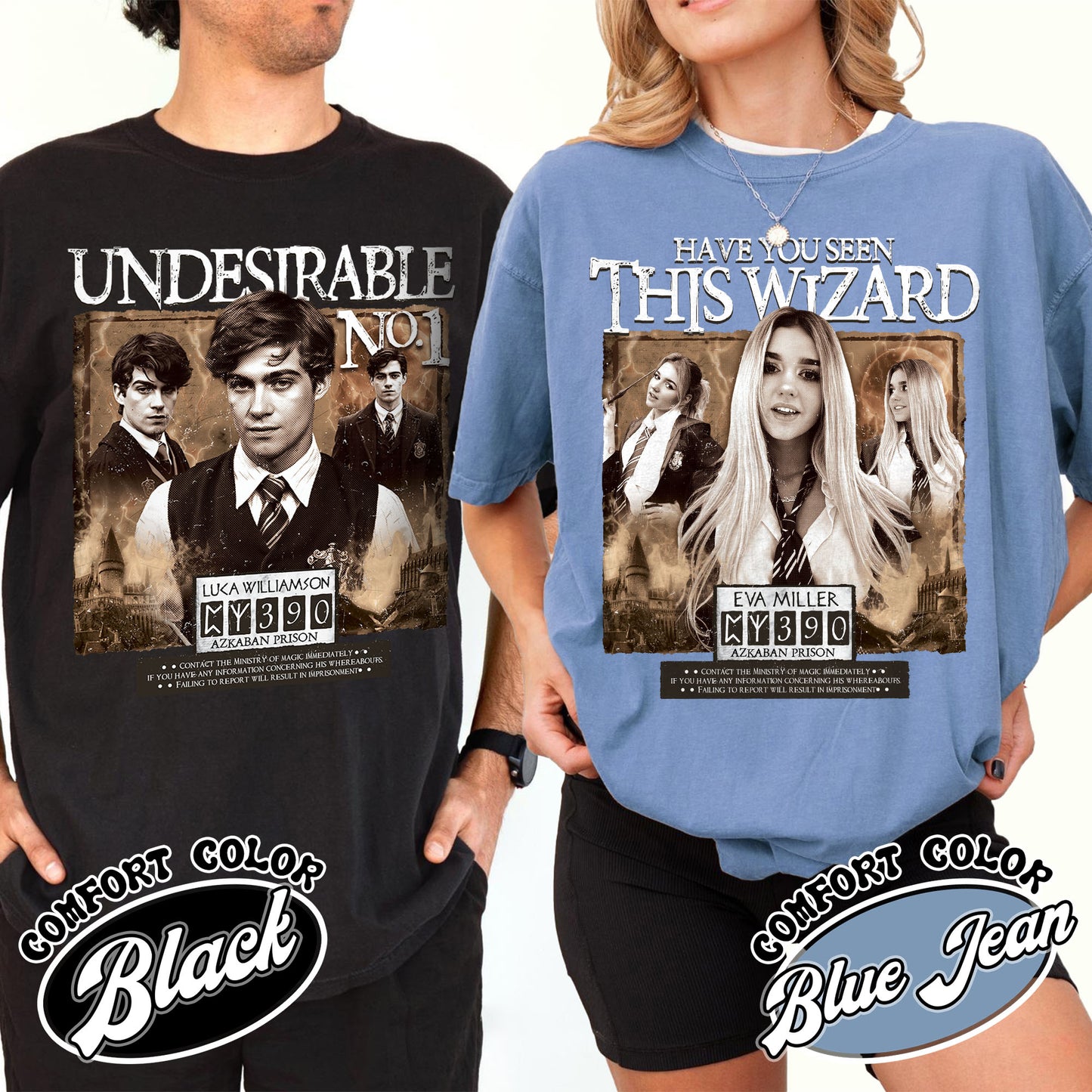 Harry Potter Inspired Comfort Color Shirt, Personalize Photo Wizard shirt, Have You Seen This Wizard Shirt