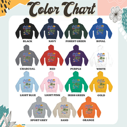 Family Hoodie, Custom Family Vacation 2025 Hoodie, Custom Family Beach Trip Hoodie