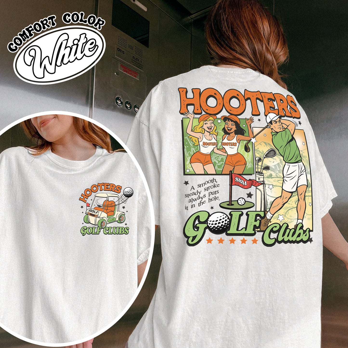 Hooters Golf Club Tshirt, PGA Championship Shirt, Golf Tournament Shirt, Augusta National Golf Classic Shirt, Masters Golf T-Shirt, Gift for Men