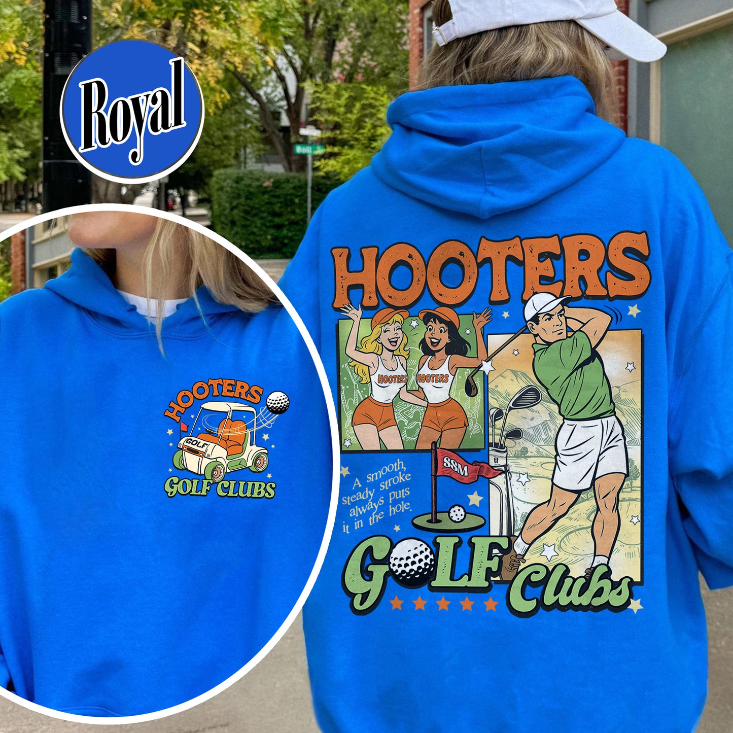Hooters Golf Club Hoodie, PGA Championship Hoodie, Golf Tournament Hoodie, Augusta National Golf Classic Hoodie, Masters Golf Hoodie, Gift for Men