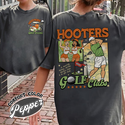 Hooters Golf Club Tshirt, PGA Championship Shirt, Golf Tournament Shirt, Augusta National Golf Classic Shirt, Masters Golf T-Shirt, Gift for Men