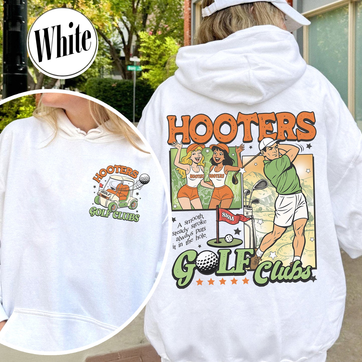 Hooters Golf Club Hoodie, PGA Championship Hoodie, Golf Tournament Hoodie, Augusta National Golf Classic Hoodie, Masters Golf Hoodie, Gift for Men
