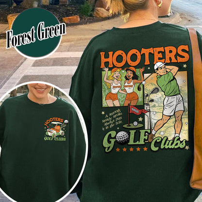 Hooters Golf Club Sweatshirt, PGA Championship Sweatshirt, Golf Tournament Sweatshirt, Augusta National Golf Classic Sweatshirt, Masters Golf Sweatshirt, Gift for Men